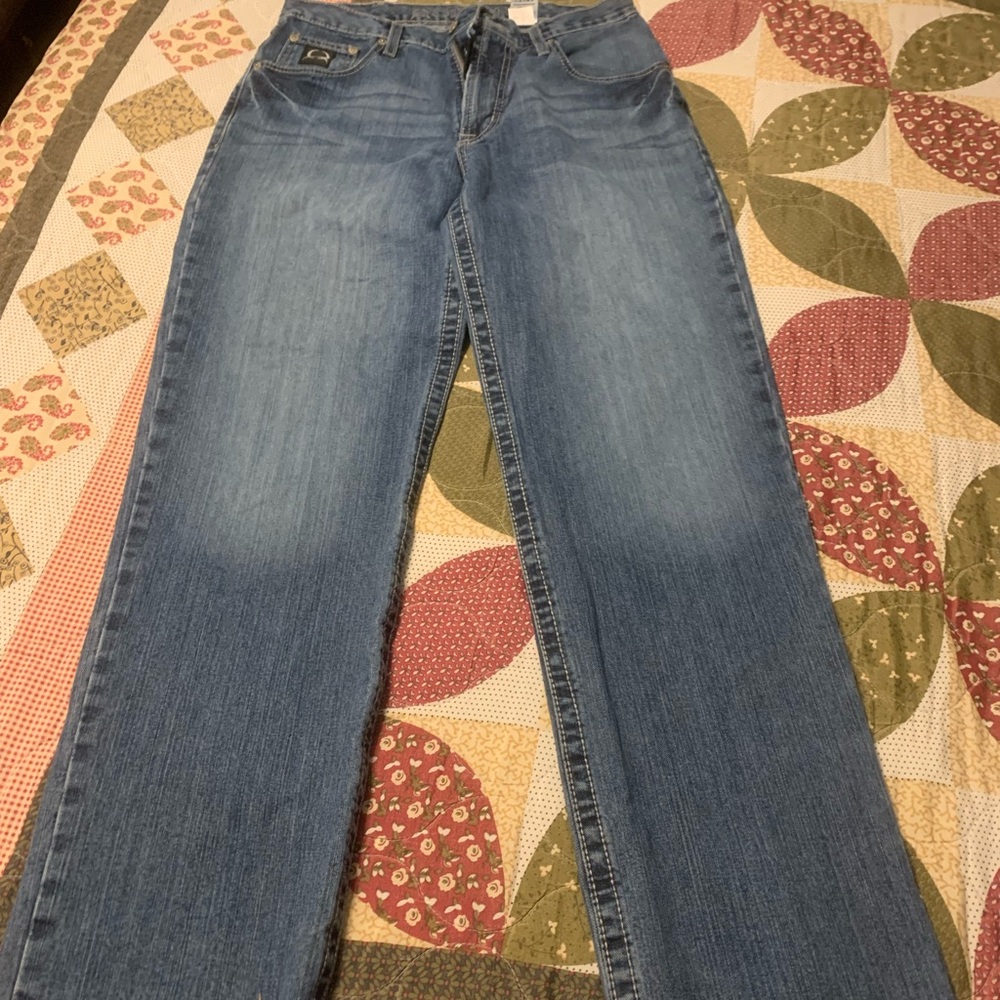 Cinch Light Blue Straight Jeans